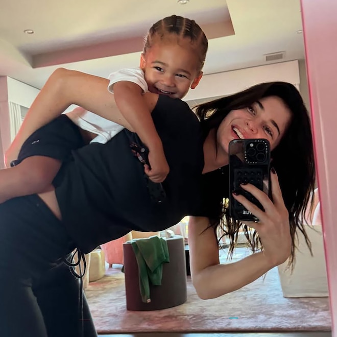 How Kylie Jenner, Tom Brady and More are Celebrating Mother’s Day 2025 Kylie Jenner appears with kids Stormi Webster and Aire Webster in photo shared on Mother's Day 2025